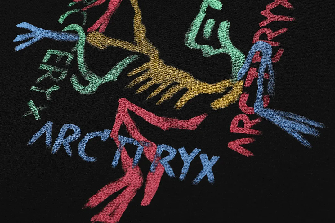 ARC TERYX 2026New Arrival logo Same Style t 100％ 32 ：Black Size：XS S M L